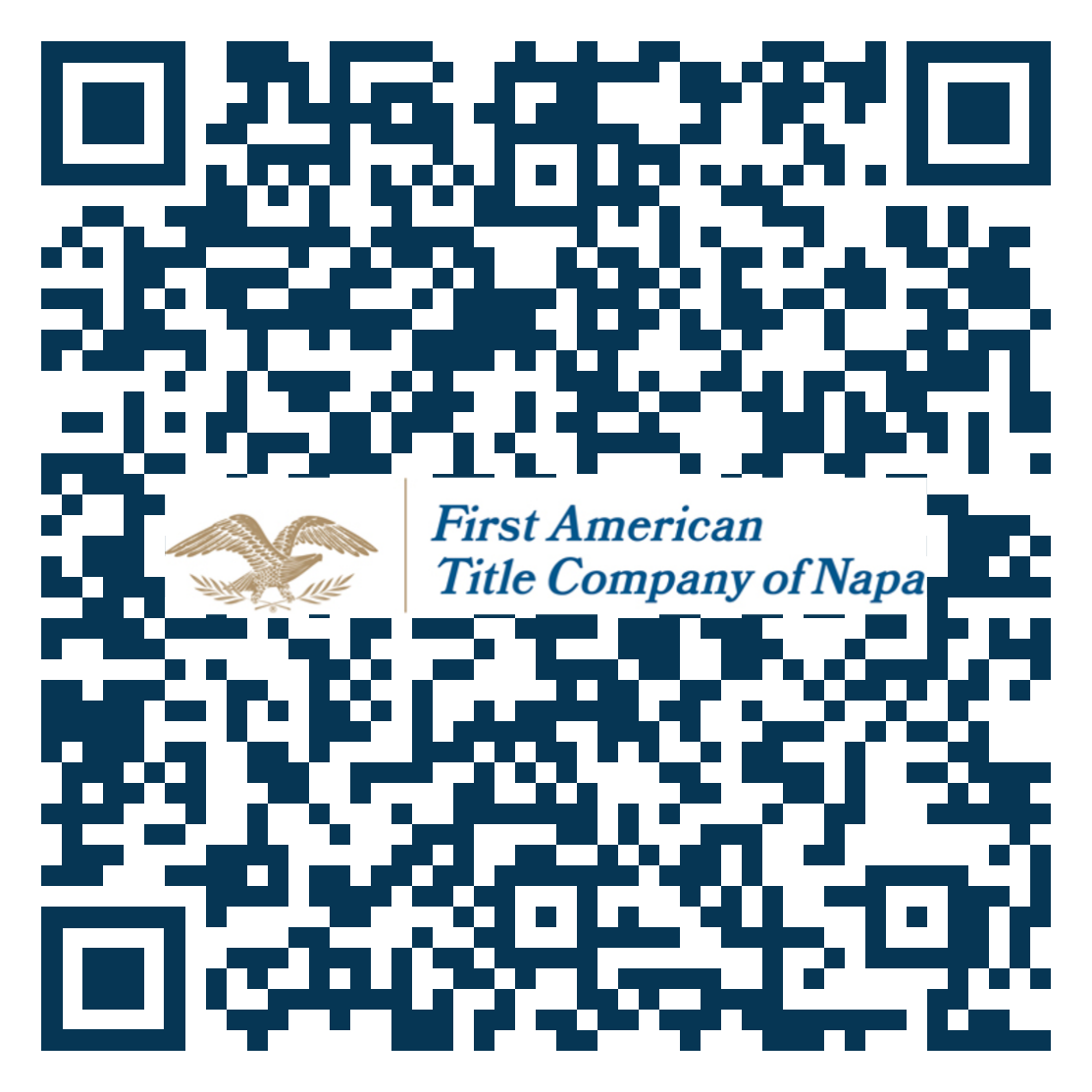 FirstAmNapa QR Code FirstAmNapa QR Code